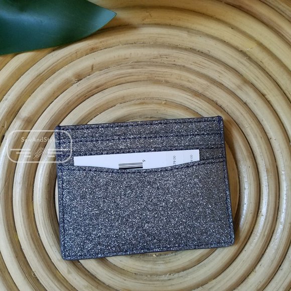 Kate Spade Boxed Small Slim Card Holder Dusk Navy - Picture 8 of 15